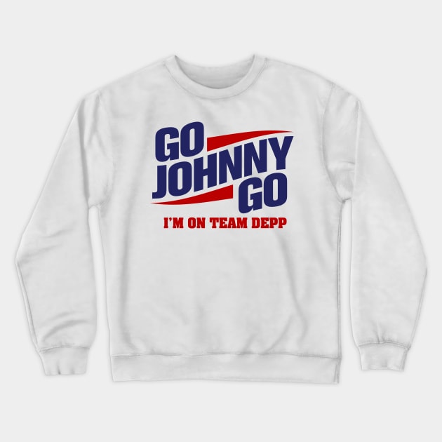 Go, Johnny, Go! Crewneck Sweatshirt by BRAVOMAXXX